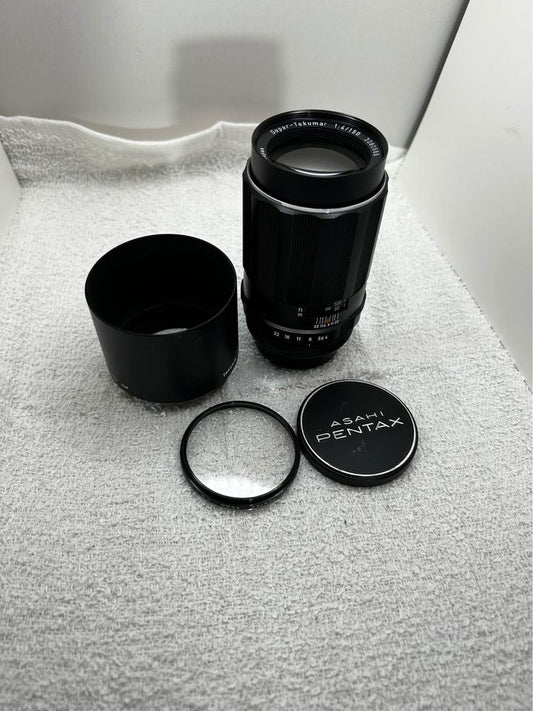 Pentax Super Takumar 150mm F4 Lens M42 Mount Superb!